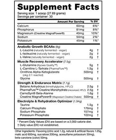 NutraBio Labs Reload Recovery Matrix - Passion Fruit, 1.83 lb | Advanced Post-Workout Formula - Buy Online on GoSupps.com