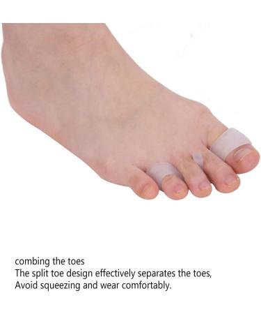 Silicone Toe Spacers - 5 Pack for Yoga, Bunion Relief, and Overlapping Toes | Toe Separator Gel Stretchers for Pain Relief and Corrective Alignment - Color B, Size AB - Buy Online on GoSupps.com