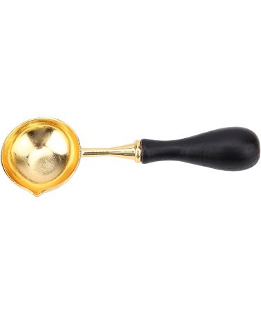 Spoon Sealing Wax Spoon Melting Spoon Sealing Stamp Wax Seal Warmer Oven (Copper Colour Spoon) - Buy Online on GoSupps.com
