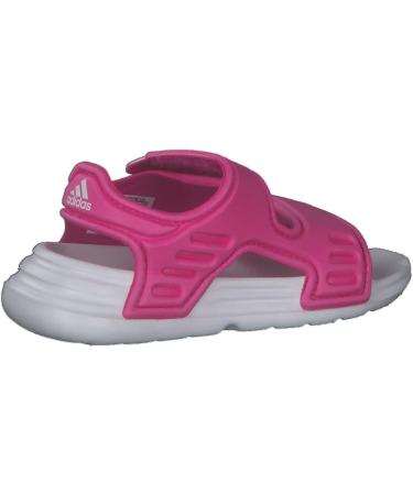 adidas Kids Altaswim Beach & Pool Shoes - 4 UK Child - Lucid Fuchsia/White/Clear Pink - Buy Online on GoSupps.com