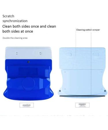 QTYUERGK 4-Speed Adjustable Magnetic Double Sided Magnetic Window Cleaner with Water Storage Card Slot/Wiper Synchronous Cleaner Glass Wiper Magnetic Manual Type Cleaners - Buy Online on GoSupps.com