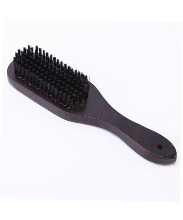 Minkissy 2-Piece Nail & Beard Cleaning Brush Set - Curly Hair Nylon Bristles Wooden Handle | Men's Grooming Essential - Buy Online on GoSupps.com