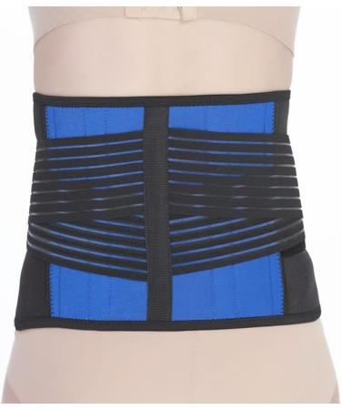 Buy Breathable Back Support Belt for Men & Women | Adjustable Lordosis & Scoliosis Relief | XXL Size for Sciatica & Herniated Discs - Black - Buy Online on GoSupps.com