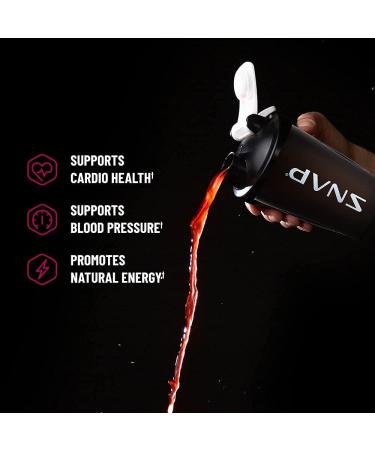 Snap Supplements Nitric Oxide Organic Beet Root Powder - 10 Convenient Single Serve Packs for Natural Energy On-The-Go, Blood Pressure & Heart Health Support - Buy Online on GoSupps.com