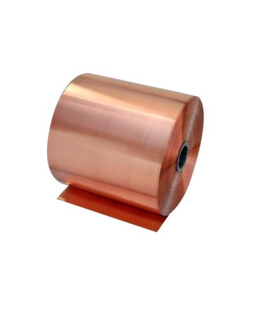 Jonoisax Pure Copper Foil Metal Copper Sheet Plate Cut Material Rolls- General Use DIY Or Contractors 200 * 1000Mm 0.08mm*200mm*1000mm
