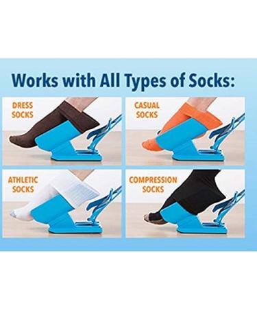 Pantyardly Puller Socks - Easy On Aid & Training Tool for Effortless Undressing | Capalta Flower Design | International Shipping - Buy Online on GoSupps.com