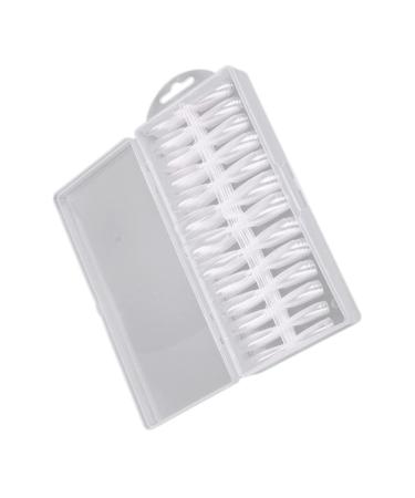 Mikinona 1 Set Transparent Nail False Nails Fake Nails Women Manicures Artificial Fingernails Nail Tips for Women