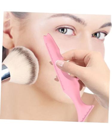 FOMIYES 4 Pcs Silicone Beauty Ruler Eyeliner Pencil Girls Lipstick Reusable Eyeliner Aid Imprint Protection 1 count (Pack of 1) Assorted Colorx2pcs - Buy Online on GoSupps.com