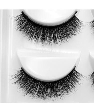 5 Pairs Long 3D False Eyelashes - Natural Look Black Eyelash Extensions for Stunning Makeup | G803 - Buy Online on GoSupps.com