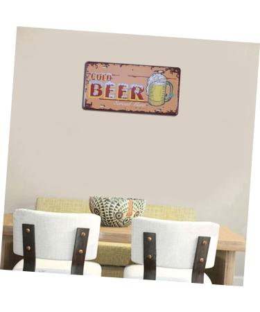 ABOOFAN Metal Signs Iron Sign Painting Iron Painting Tin Signs The Sign Wall Decoration Three-dimensional Picture 1 Medium - Buy Online on GoSupps.com