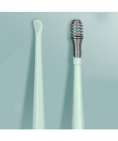 Kumprohu Double-Heads Ear Cleaning Tool Set - Thorough Ear Wax Removal for Children and Adults - Green - Buy Online on GoSupps.com