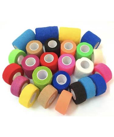 Athmedic Synthetic Kinesiology Tape. Water Resistant. (Black/Pink/Dark Blue)