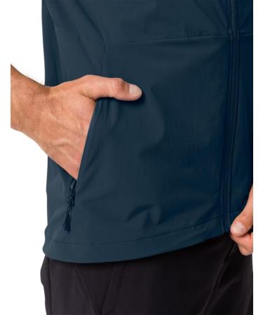 VAUDE Men's Yaras Vest L - Dark Sea Uni | Lightweight Eco-Friendly Outdoor Vest for International Shipping - Buy Online on GoSupps.com