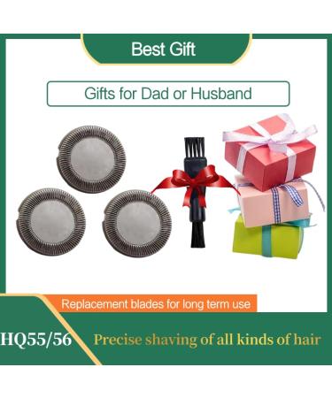3Pcs HQ55 Replacement Shaver Heads Blades for 5841XL 5825XL 5822XL 5821XL | Close-Cutting Electric Razor Blades for Smooth & Clean Shave - Buy Online on GoSupps.com