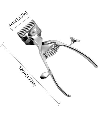 Manual Clipper Barber Trimmer Salon Hairdressing Clipper Tools Classic Haircut Tool Stainless Steel Manual Hair Trimmer - Buy Online on GoSupps.com