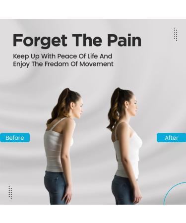 Self-Heating Purple Bubble Lumbar Belt XXL - 20 Magnet Back Brace for Men & Women - Relieves Sciatica, Herniated Disc, Scoliosis - Breathable Support Belt for RSI Pain - Waist 46-52 - Beige - Buy Online on GoSupps.com