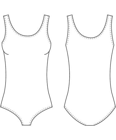 Bloch Dance Women's Ballerina Basic Tank Leotard - Small Burgundy - Buy Online on GoSupps.com