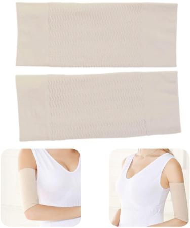 Arm Slimming Shaper Wrap - Compression Sleeve for Flabby Arms | 1 Pair Khaki - International Shipping - Buy Online on GoSupps.com