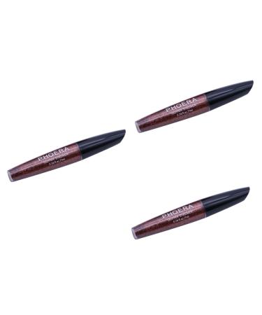 Beavorty 3pcs glitter liner for eyes eyeshadow liner makeup liner eyeliner eye shadow brighten 1 count (Pack of 1) Brownx3pcs