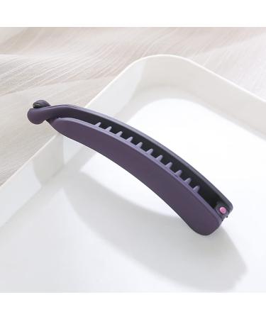 Androxeda 4-Piece Slipproof Banana Hair Clip Set Colorful Women s Ponytail Accessories - Buy Online on GoSupps.com