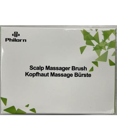 Philorn Scalp Massage Brush | Soft Silicone Shampoo Brush for Men Women & Pets | Wet & Dry Scalp Massager | Magenta & Black - Buy Online on GoSupps.com