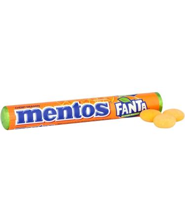  MENTOS Mentos Fanta Limited Edition Chewable Caramel - 20 x 38g (Total 760g) - Buy Online on GoSupps.com