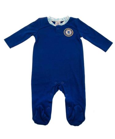 Official Sleepsuit For Chelsea FC Baby Kit Baby Grow | 2022/23 (6-9 Months)