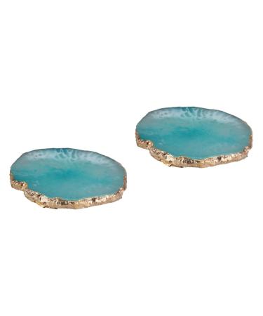 FOMIYES 2pcs Nail Rest Stand Eyeshadow Palette Eyeshadow Mixing Resin Palette Bracket Round Eye Shadow