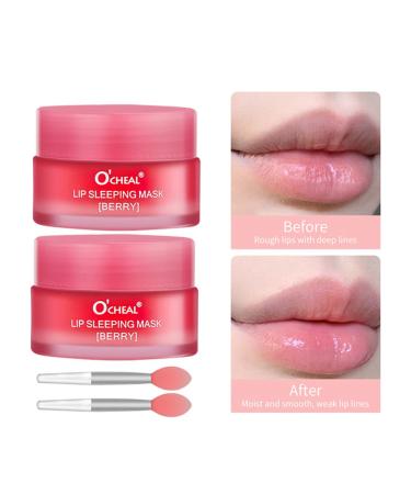O CHEAL Lip Sleeping Mask - Moisturizing Anti-Aging Lip Balm for Nighttime Repair | International Shipping - Buy Online on GoSupps.com