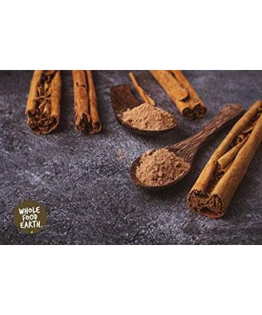 Wholefood Earth Ceylon Cinnamon Powder 125g - Raw & GMO Free - True Ceylon from Sri Lanka - Buy Online on GoSupps.com