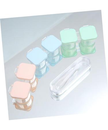 GLEAVI Set of 6 Suitcase Holders - Large Containers & Care Box - Push Type | International Shipping Available - Buy Online on GoSupps.com