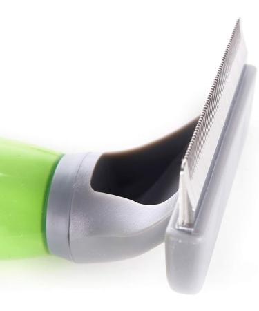 Moser 2999-7195 Unterwollkamm - Premium Green Wool Comb for Seamless Grooming | International Shipping Available - Buy Online on GoSupps.com