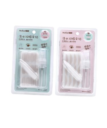 DOITOOL 1 Pack Double Eyelid Stickers Double-sided Tape Traceless Double Eyelid Sticker Mesh Boost Stickers