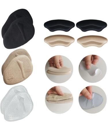 Heel Grips & Metatarsal Pads - No Slip Cushion Inserts for Loose Shoes | Reduce Foot Pain & Prevent Blisters - Buy Online on GoSupps.com
