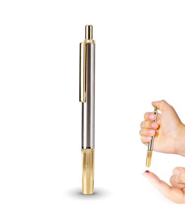 Blood Lance Pen Stainless Steel Light Pain Cupping Acupuncture Massager Blood Testing Tools for Relaxing Trigger Self