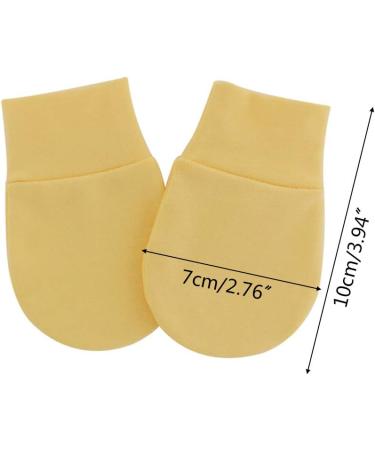 KERDEJAR Baby Anti-Scratching Cotton Gloves - Newborn Protection Mittens | Black & White Stripes (1 Pair) - Buy Online on GoSupps.com