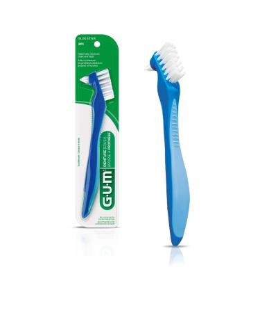 Gum Denture Brush by Gum - Pack of 2 | Convenient Oral Care Tool - Buy Online on GoSupps.com