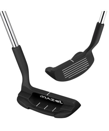MAZEL Chipper Club Pitching Wedge for Men & Women,36 Degree - Save Stroke from Short Game,Right Hand Black