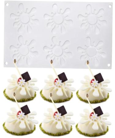 Milisten 3pcs Fondant Molds Gummy Molds Candy Decor Cake Stencils Silicone Molds Candy Molds Cake Decor Sunflower Mold Cookie Molds Silicone Cookie Mold White Chocolate Cake Mold mediumx3pcs Whitex3pcs - Buy Online on GoSupps.com
