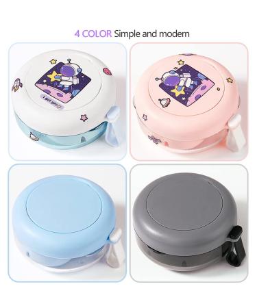 Denture Case for Travel - No-Leak Denture Bath with Strainer & Mirror (Black) - Buy Online on GoSupps.com