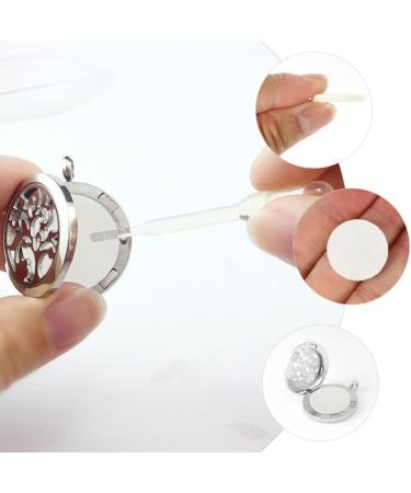 Imikeya 100 Replacement Aromatherapy Pads - 22mm Mini Circuits for Essential Oils Diffuser Necklace & Car Diffuser - Buy Online on GoSupps.com