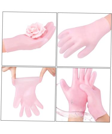 Ipetboom 1 Pair Whitening Moisturizing Gloves Women Moisturizing Gloves Holly Headband Cracked Hands Gloves Dry Rough Hand Gloves Dry Skin Gloves Cotton Gloves Cosmetic Pink Sebs - Buy Online on GoSupps.com