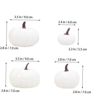 BRIGHTFUFU 12pcs Fake Fruit Home Kitchen Decoration halloween pumpkin decoration Realistic Foam Pumpkin fake mini pumpkins small foam pumpkins lifelike Pumpkin decor for home miniature props - Buy Online on GoSupps.com