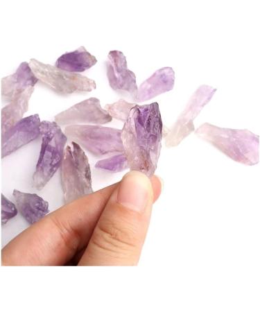 Natural Crystal Rough 10g/Pack Natural Amethyst Backbone Purple ChipsRough Gem MineralsStones (Size : 10g) (Size : 20g) - Buy Online on GoSupps.com