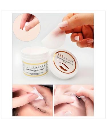 Buy XXL Lashes Protein Remover Pads - Lint-Free Pre-Moistened Makeup Remover for Eyelash & Brow Extensions (75 pcs) - International Shipping Available - Buy Online on GoSupps.com
