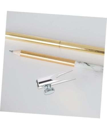 FRCOLOR Eyebrow Sharpening Tool Makeup Pencil Sharpeners Pencil Sharpener for Women Eyebrow Pencil Sharpener Lip Liner Sharpener Hand Pencil Sharpener Eye Liner Sharpeners Aluminum Alloy Silver 4.5x2cm - Buy Online on GoSupps.com