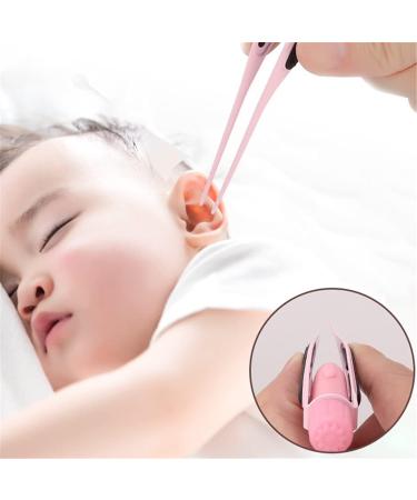 HNKDD Stainless Steel Luminous Ear Tweezers - Children's Ear Cleaner with Gray Ear Pick - Ear Digging and Wax Removal Tool - Buy Online on GoSupps.com