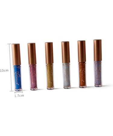 Beavorty Glitter Eyeshadow Waterproof Eyeliner Pencil Colorful Eyeliners Liquid Colorful Eyeliner Pen Metal Miss Diamond Kits 1 count (Pack of 1) As Shown - Buy Online on GoSupps.com