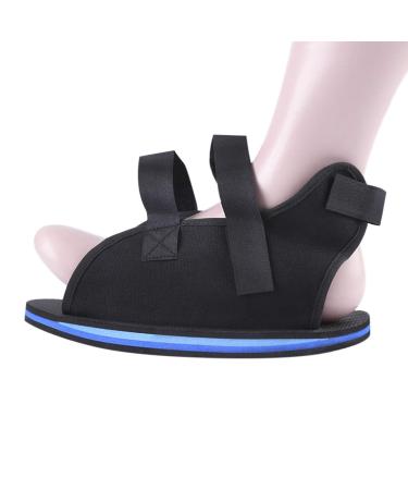 Cast Shoes for Post-Operation Recovery | Adjustable Open Toe Gypsum Foot Fracture Surgery Orthoshoes | Anti-Slip Black Valgus Shoes - Buy Online on GoSupps.com
