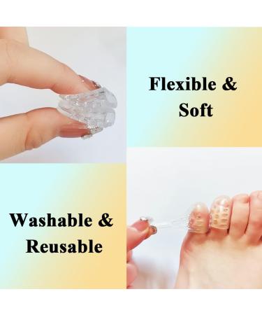 Shop 12 Pcs Pinky Toe Protectors for Women | Gel Cushion & Corn Pads for Comfort - Buy Online on GoSupps.com